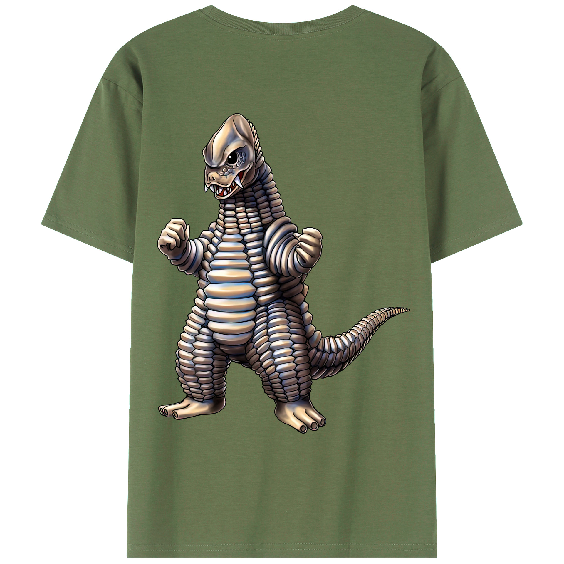 （画像用） ウルトラマン Ultraman 綿100％ メンズ半袖Tシャツ（バックプリント） 通気性